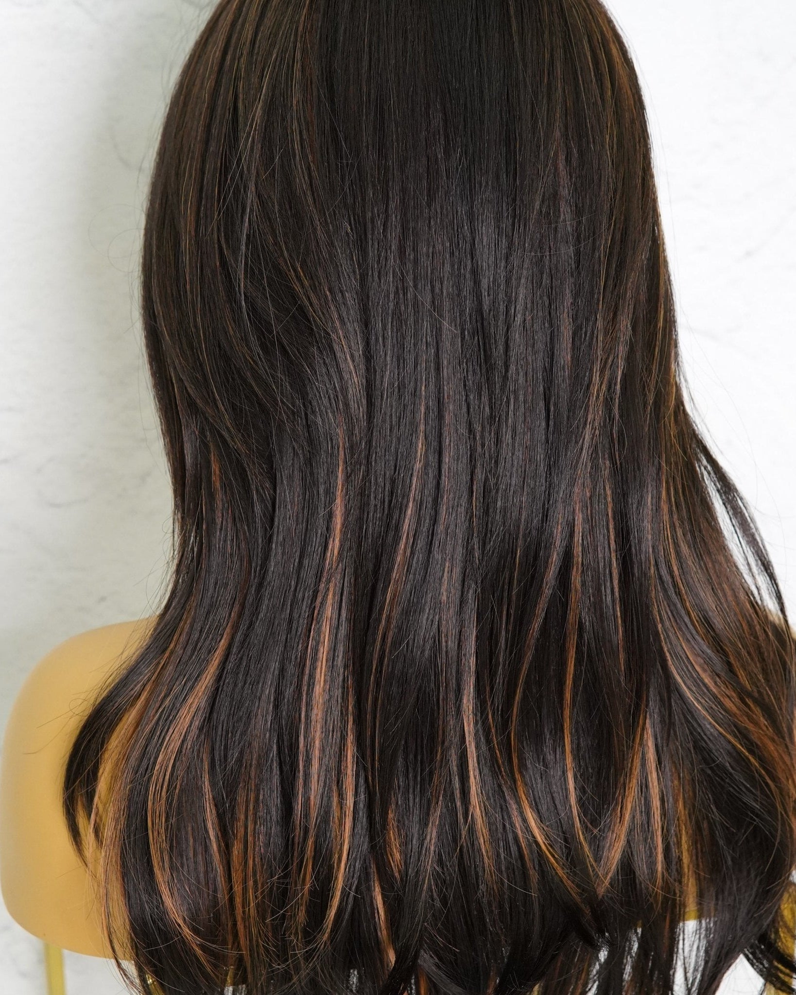 STEFANIE Black Fringe Wig - Milk & Honey Wigs