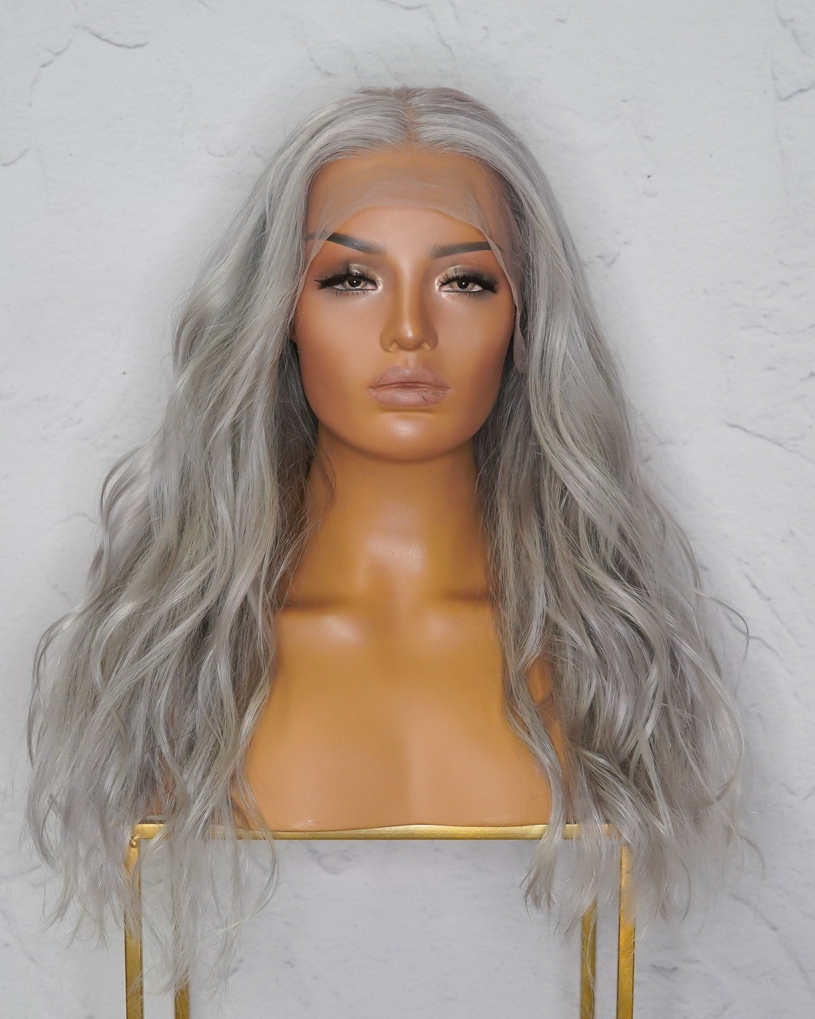 STORM Human Hair Lace Front Wig - Milk & Honey Wigs