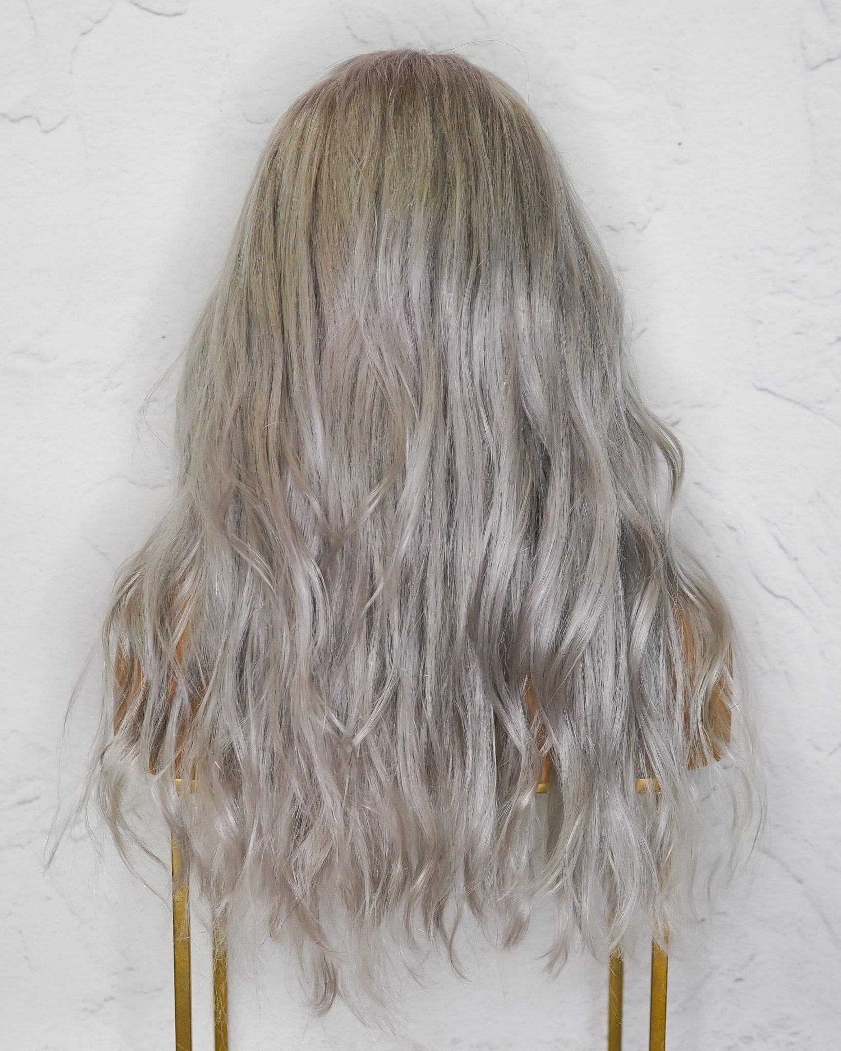 STORM Human Hair Lace Front Wig - Milk & Honey Wigs