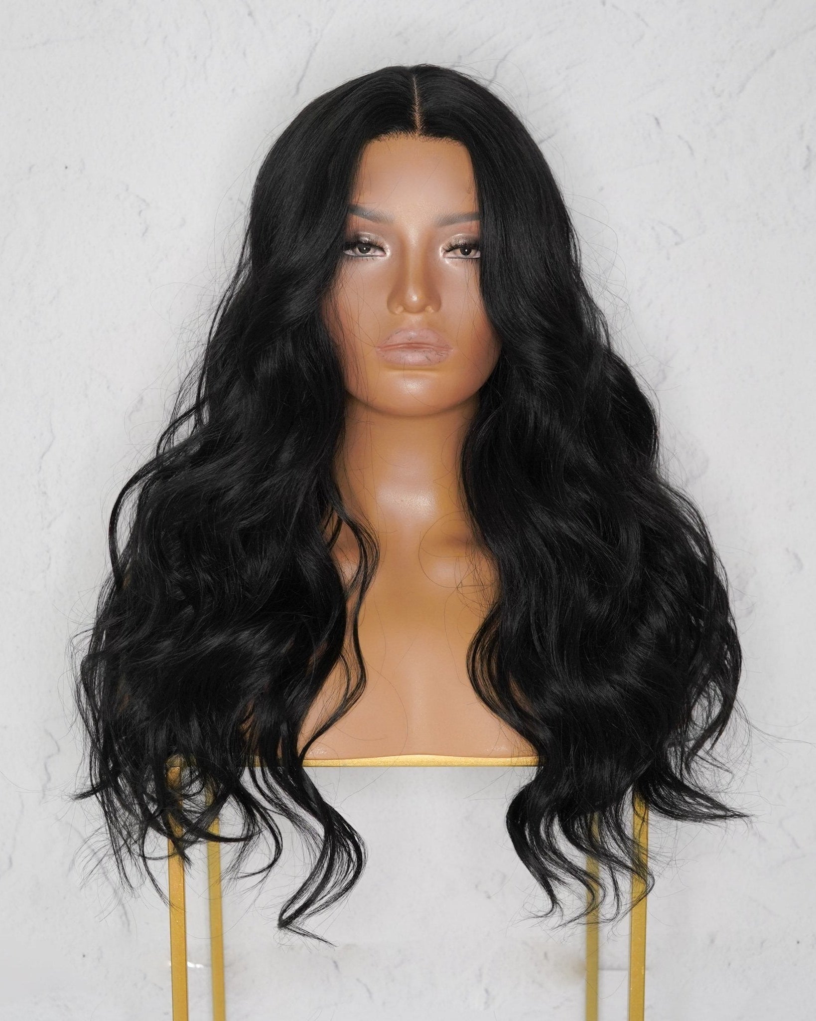TABITHA Black Lace Front Wig - Milk & Honey Wigs