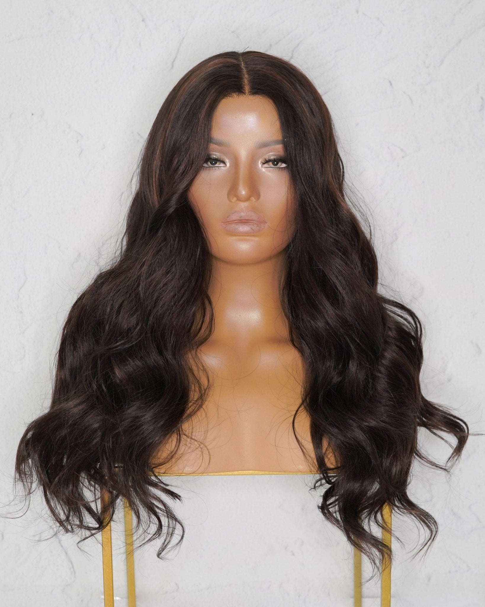 TABITHA Chocolate Lace Front Wig - Milk & Honey Wigs