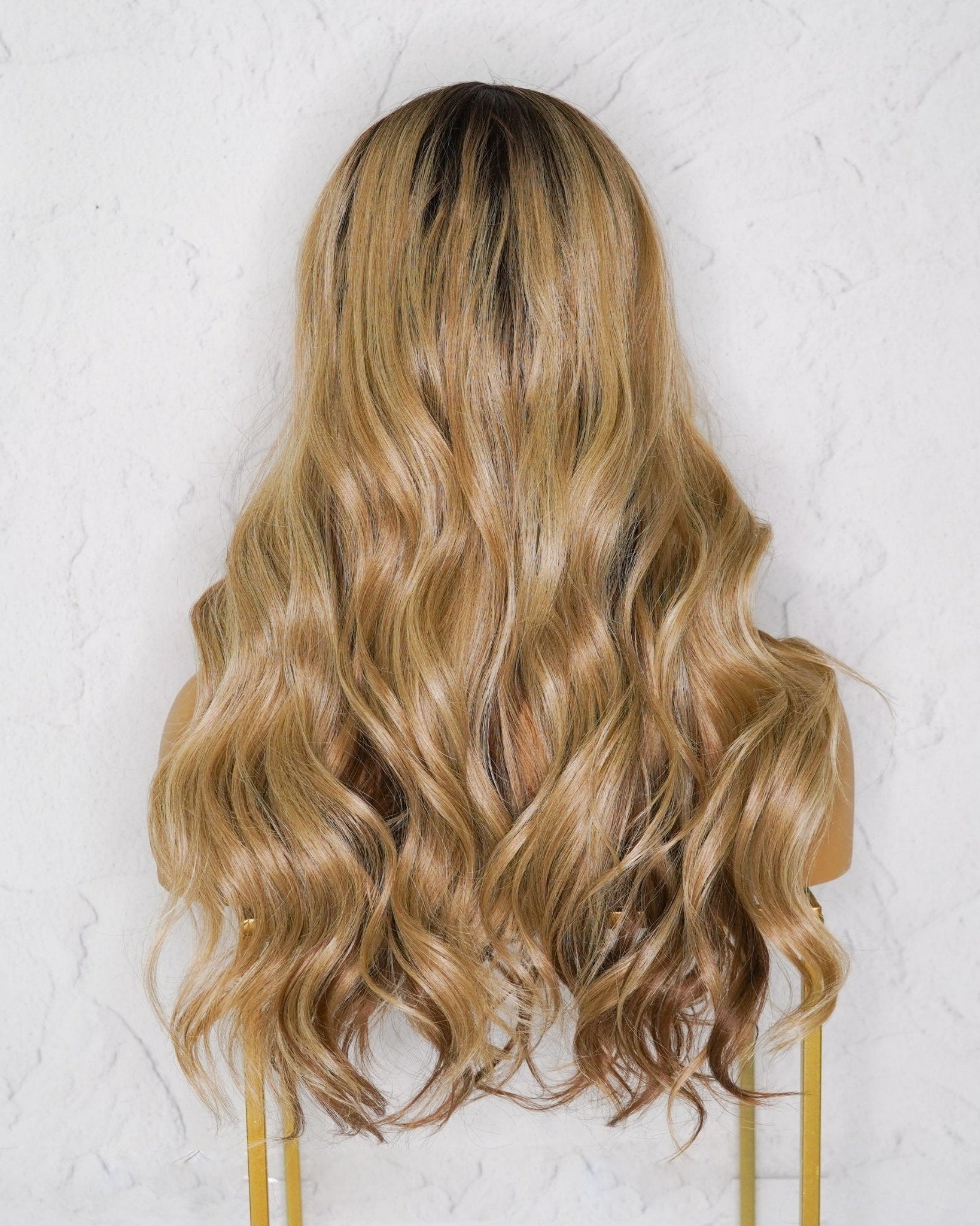 TABITHA Ombre Caramel Lace Front Wig - Milk & Honey Wigs
