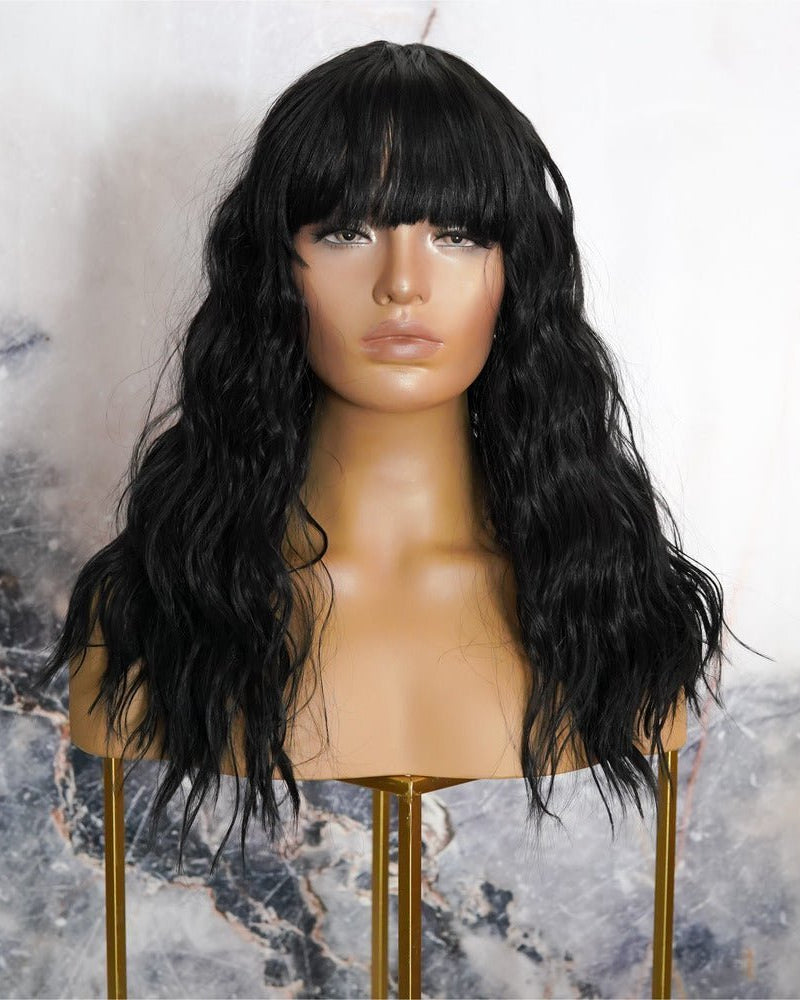 TAMIKA Black Fringe Wig - Milk & Honey Wigs