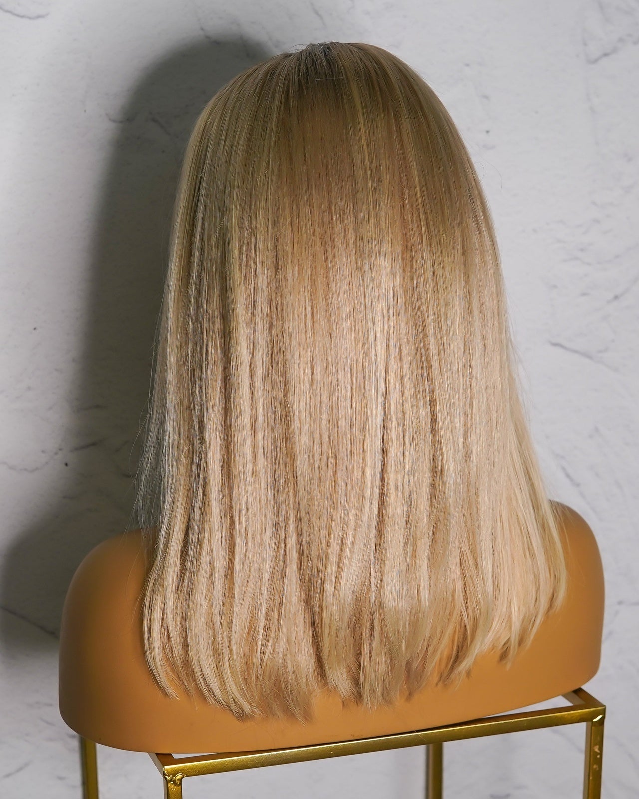 TAMMY Blonde Human Hair Lace Front Wig - Milk & Honey Wigs