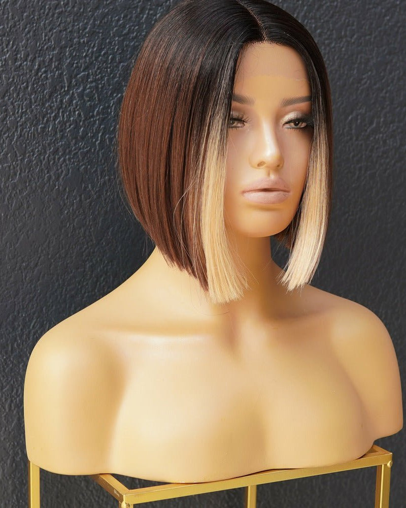 TILLY Mocha Lace Front Wig - Milk & Honey Wigs