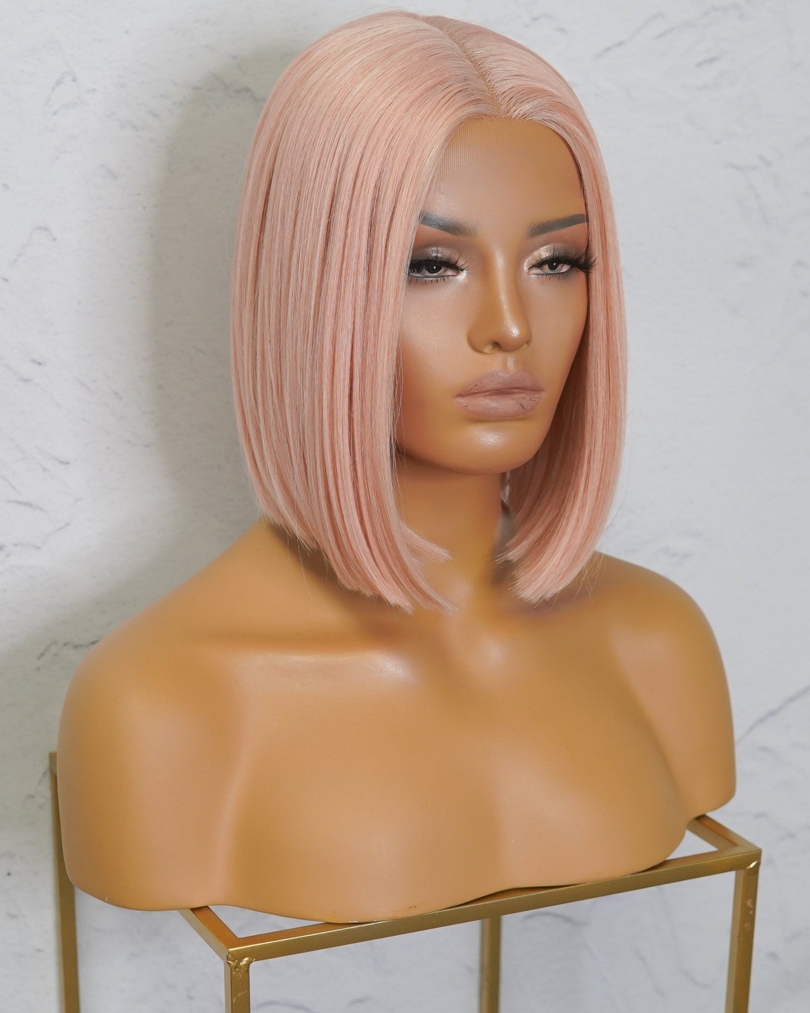 TILLY Pink Lace Front Wig - Milk & Honey Wigs