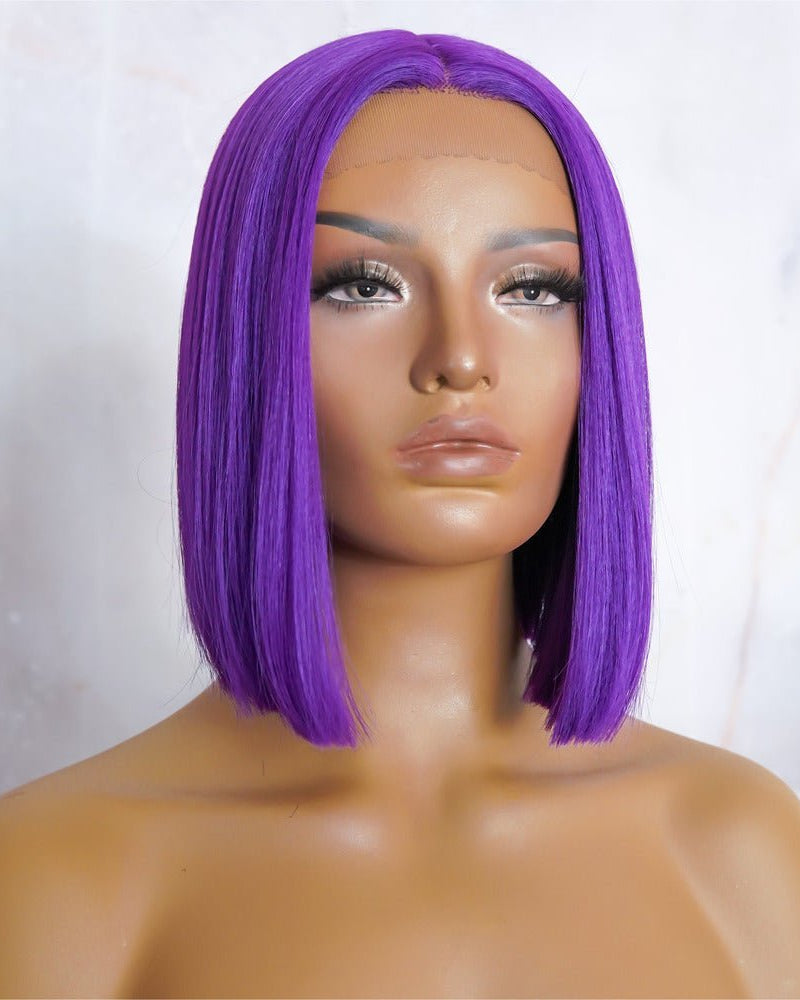 TILLY Purple Lace Front Wig - Milk & Honey Wigs