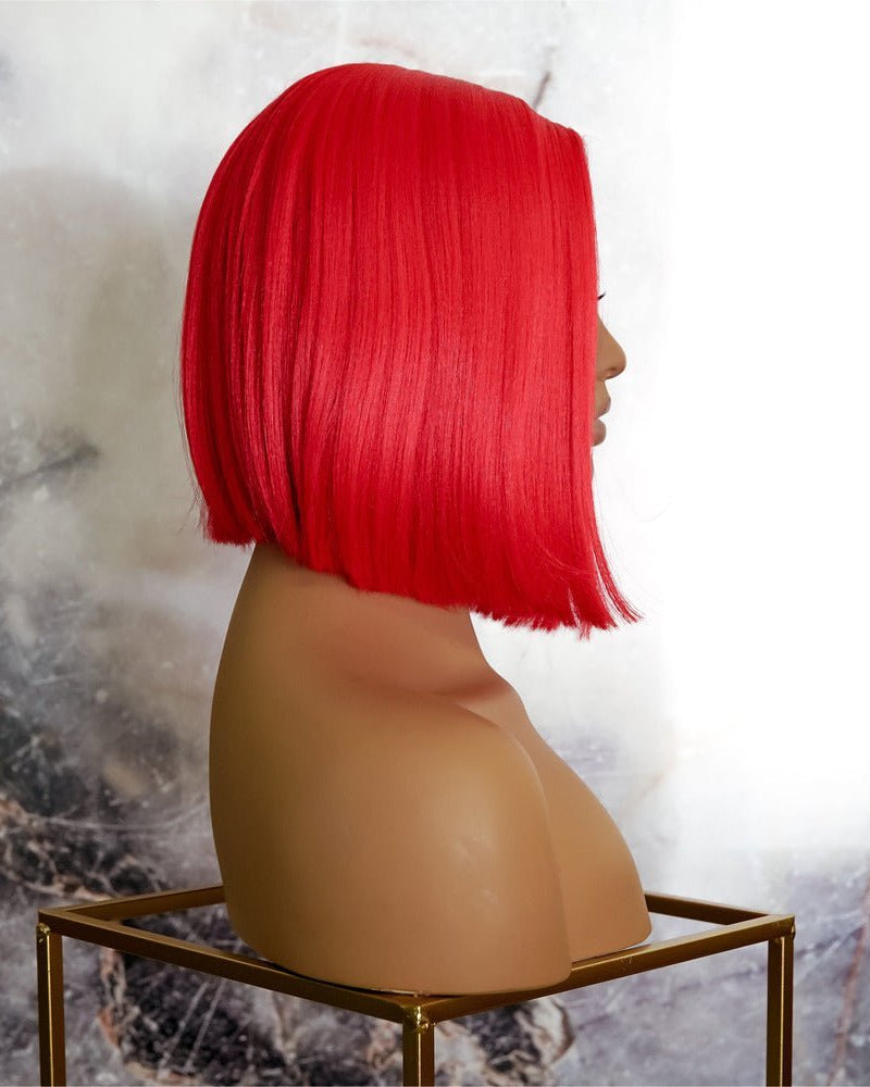 TILLY Red Lace Front Wig - Milk & Honey Wigs
