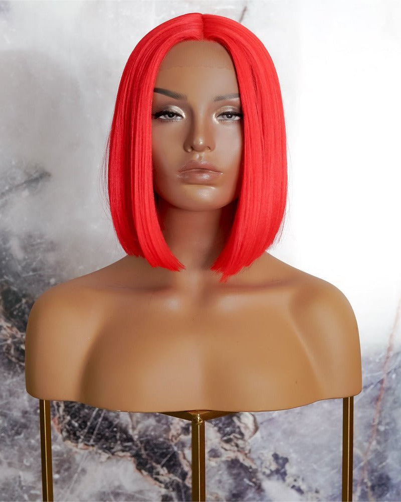 TILLY Red Lace Front Wig - Milk & Honey Wigs
