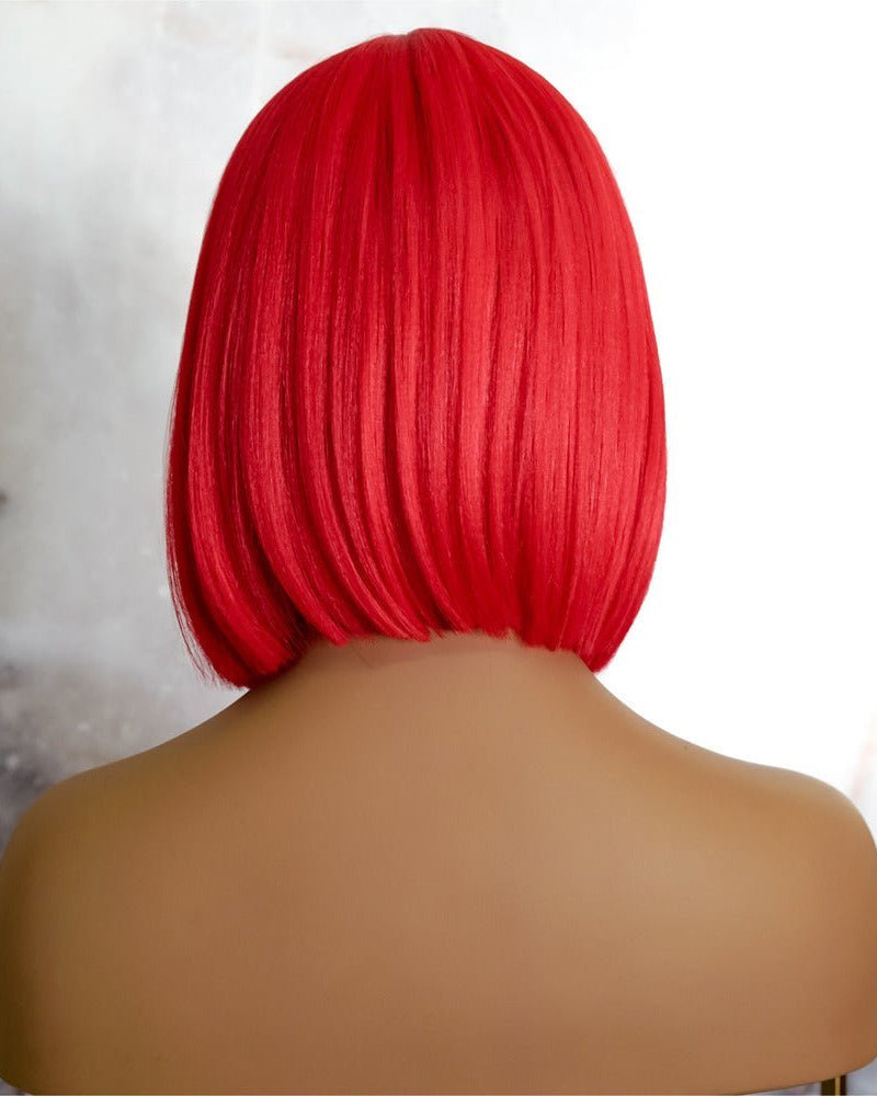 TILLY Red Lace Front Wig - Milk & Honey Wigs