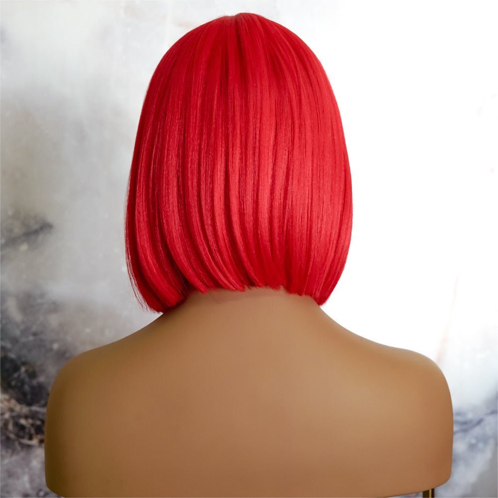 TILLY Red Lace Front Wig - Milk & Honey Wigs