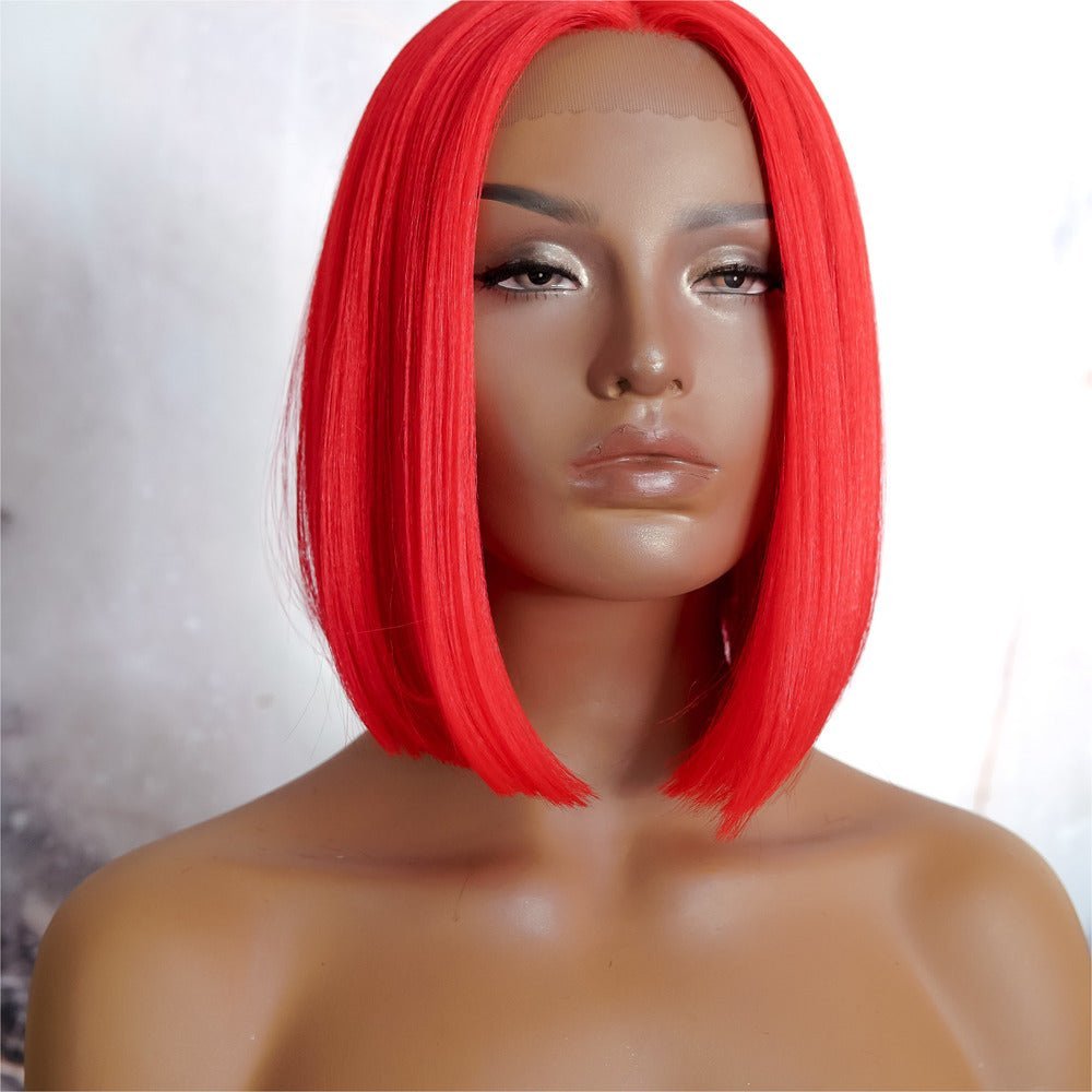TILLY Red Lace Front Wig - Milk & Honey Wigs