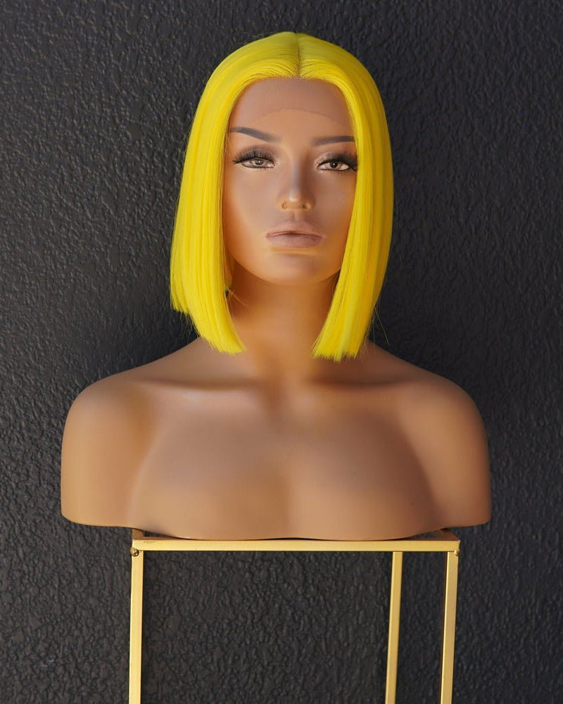 TILLY Yellow Lace Front Wig - Milk & Honey Wigs