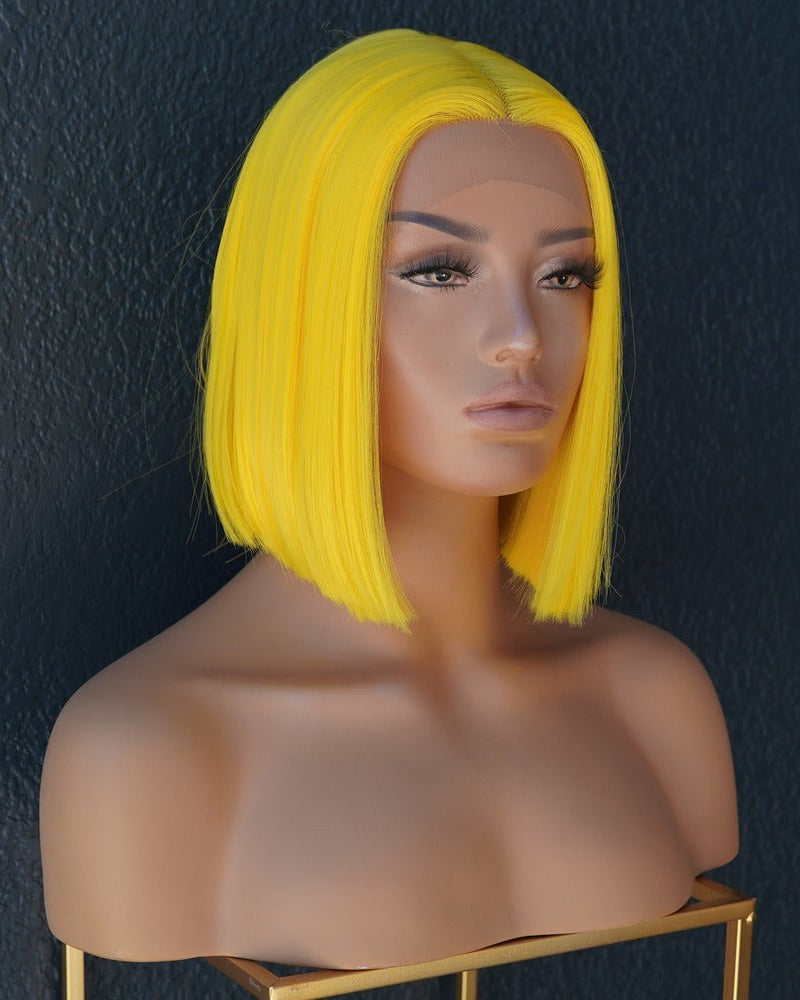 TILLY Yellow Lace Front Wig - Milk & Honey Wigs