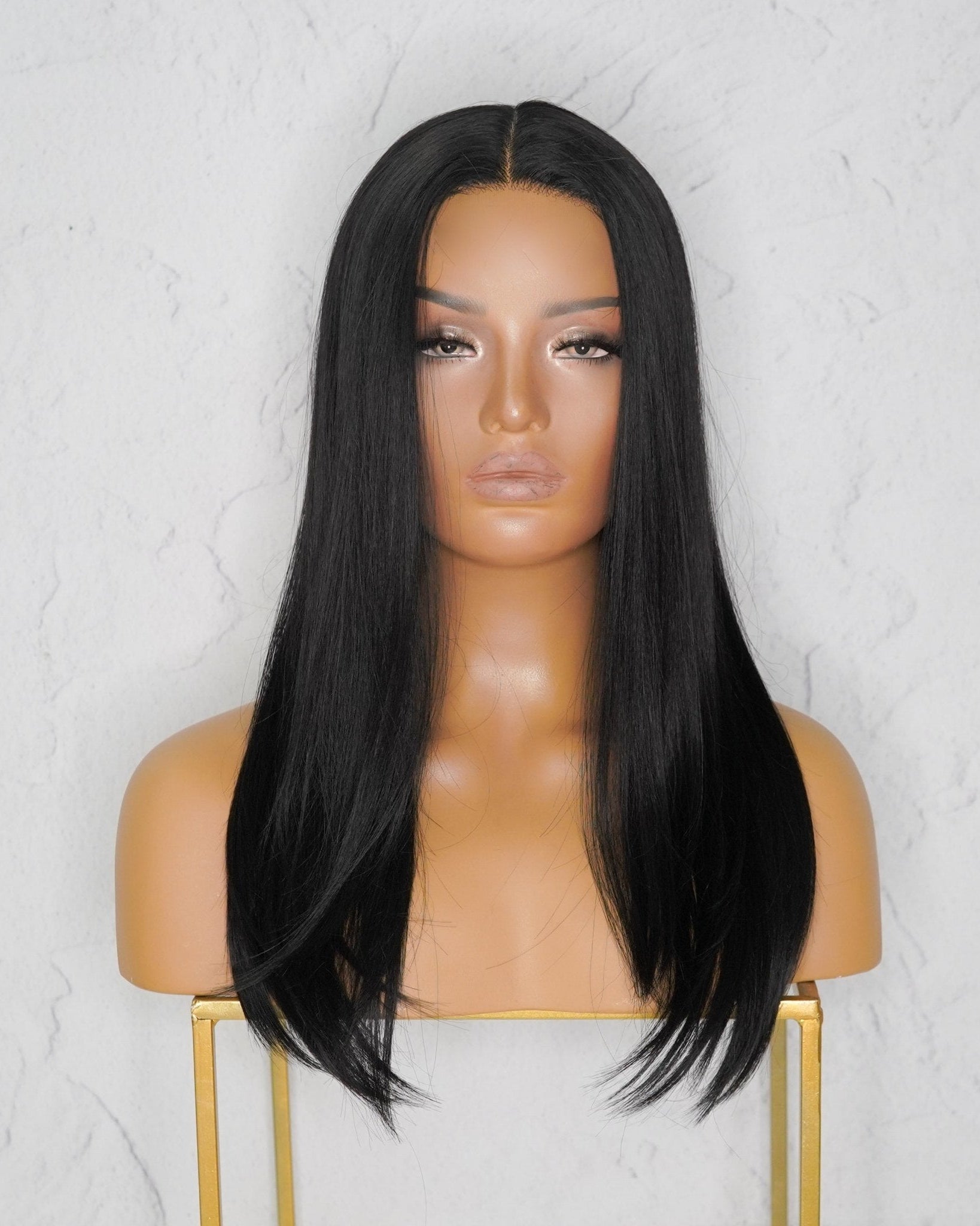 VALERIE Black Lace Front Wig - Milk & Honey Wigs
