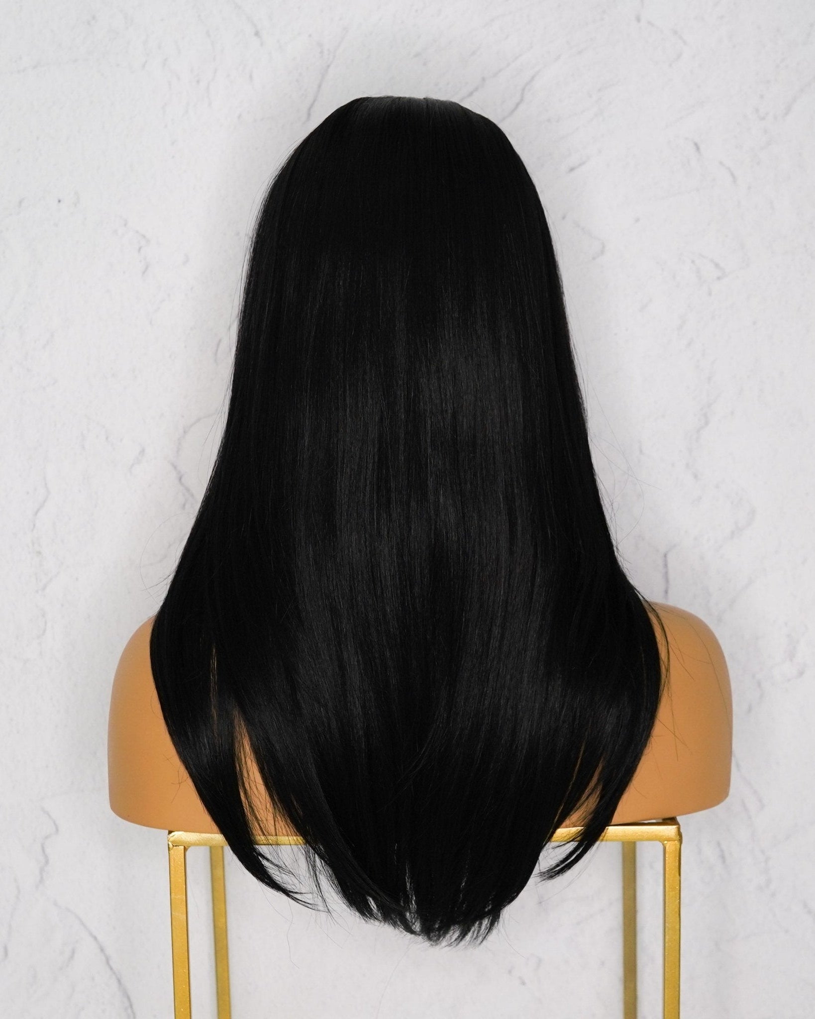 VALERIE Black Lace Front Wig - Milk & Honey Wigs