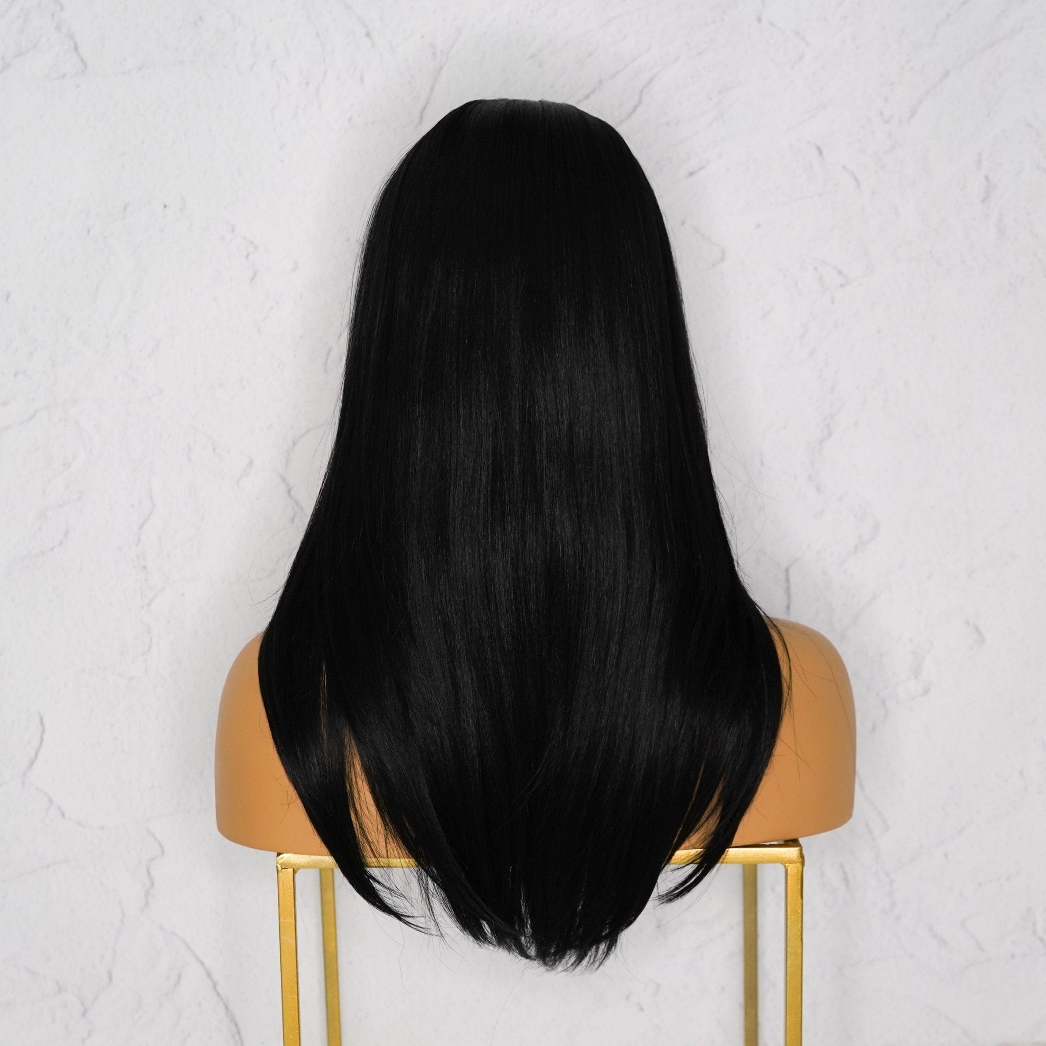 VALERIE Black Lace Front Wig - Milk & Honey Wigs