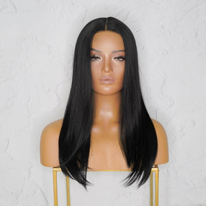 VALERIE Black Lace Front Wig - Milk & Honey
