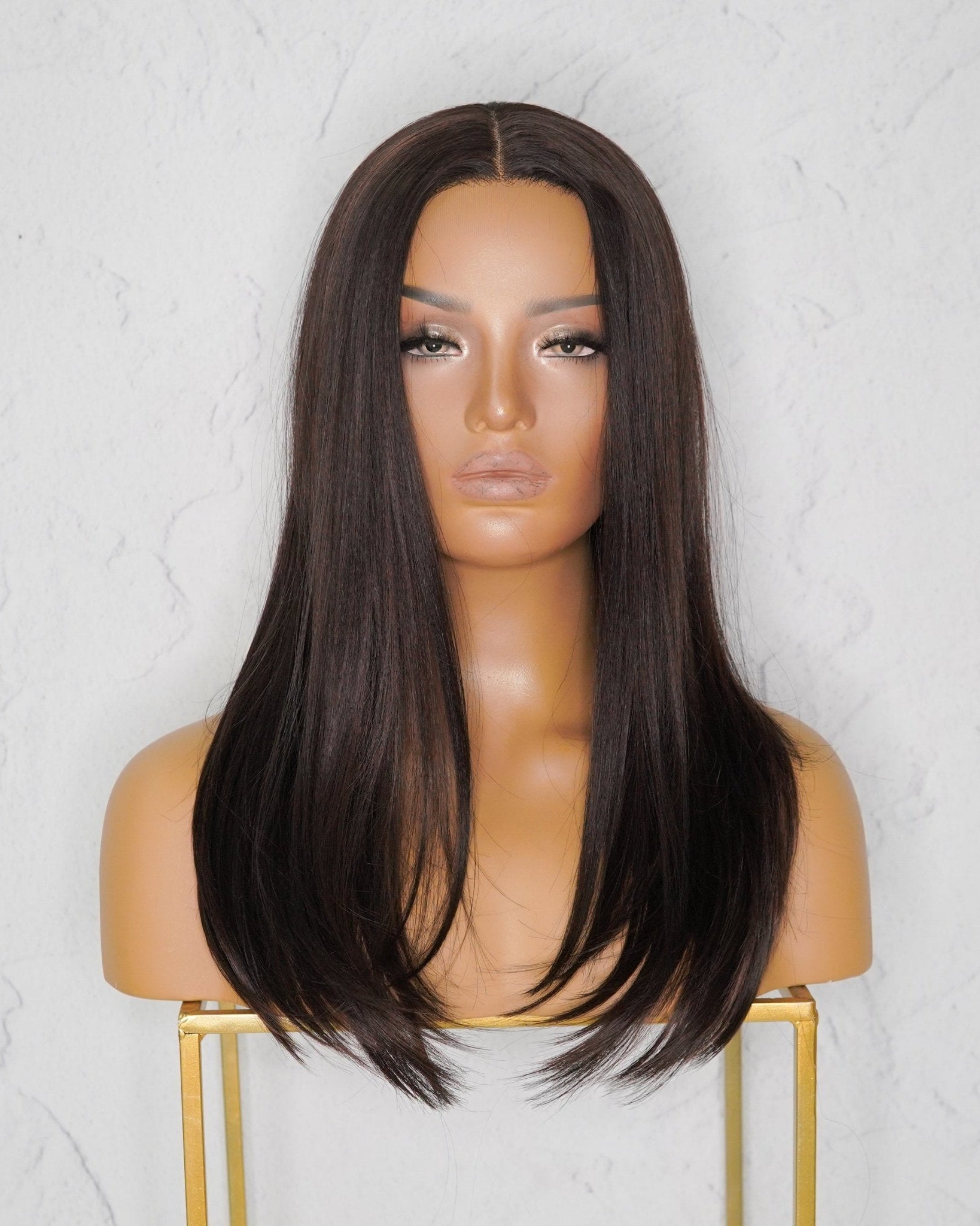 VALERIE Chocolate Lace Front Wig - Milk & Honey Wigs