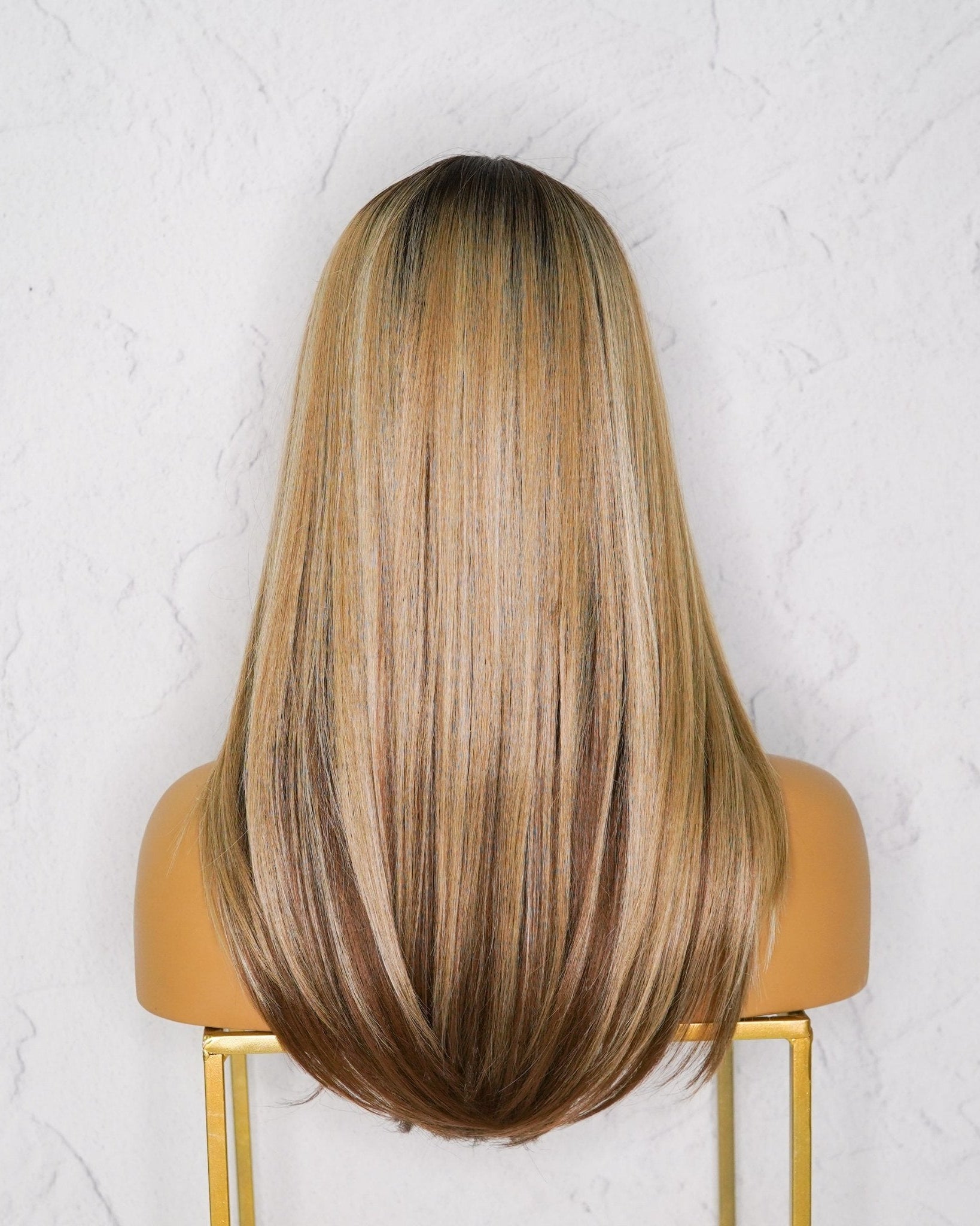 VALERIE Ombre Caramel Lace Front Wig - Milk & Honey Wigs