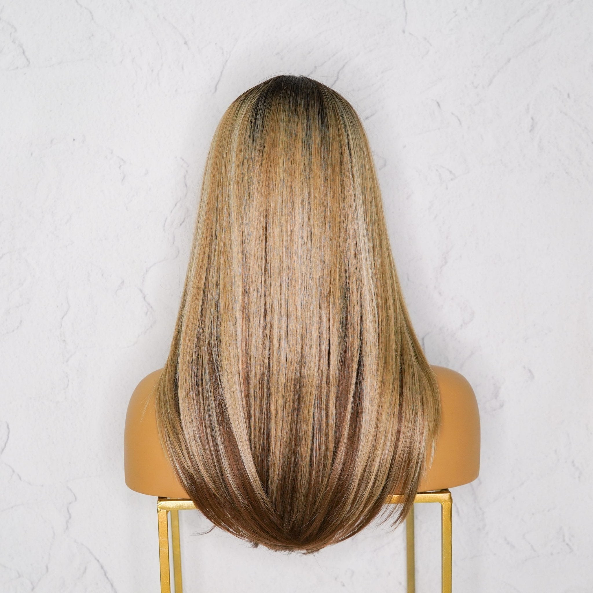 VALERIE Ombre Caramel Lace Front Wig - Milk & Honey Wigs