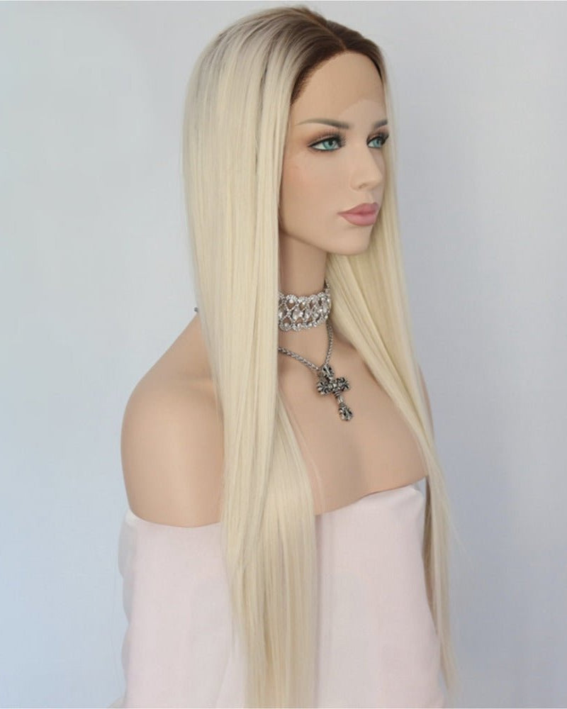 Vanilla Ombre' Blonde Lace Front Wig - Milk & Honey Wigs
