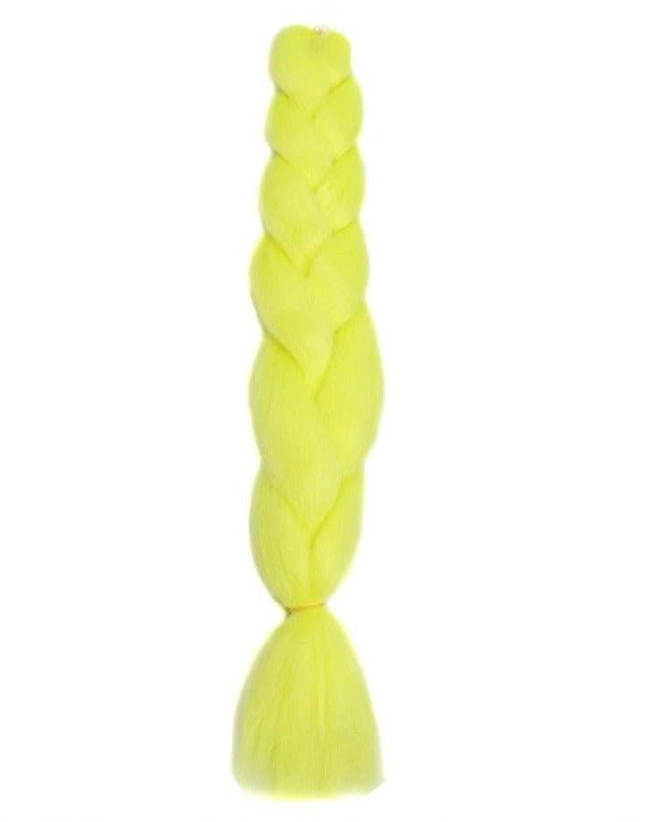 YELLOW GLOW IN THE DARK 24" - Milk & Honey Wigs