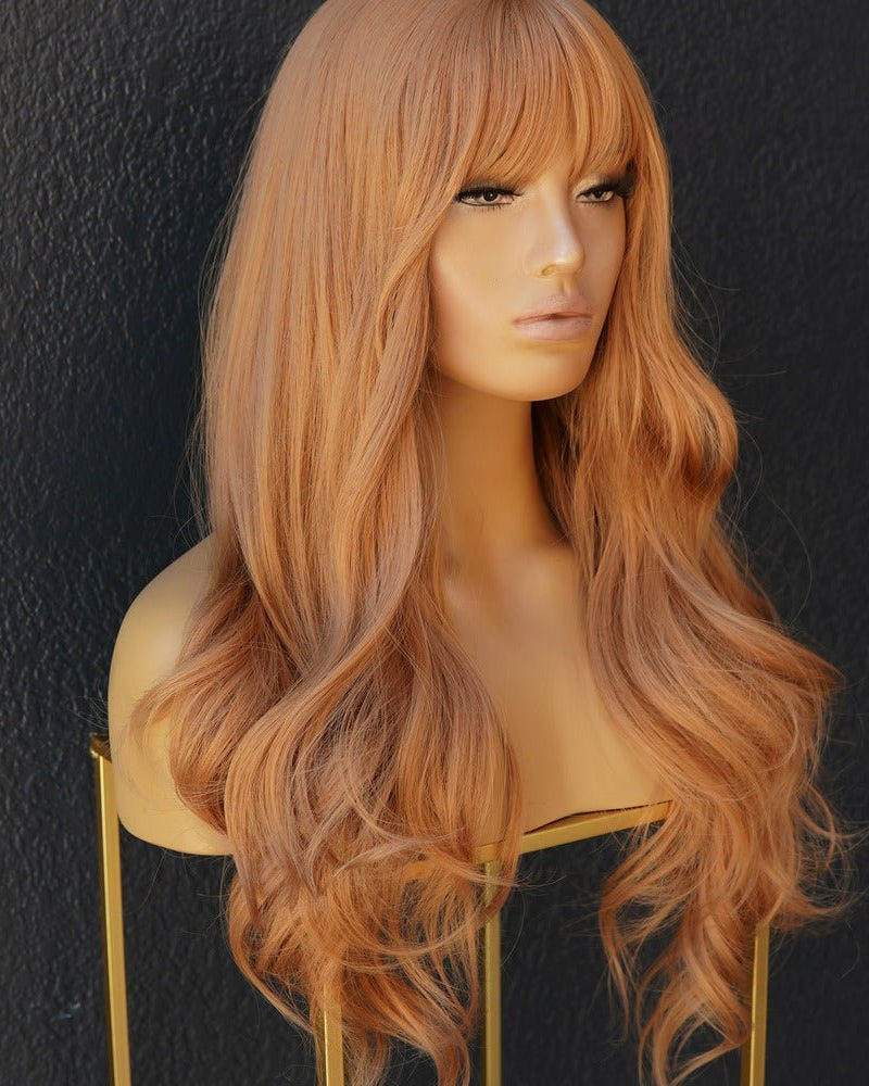 ZARA Caramel Fringe Front Wig - Milk & Honey Wigs