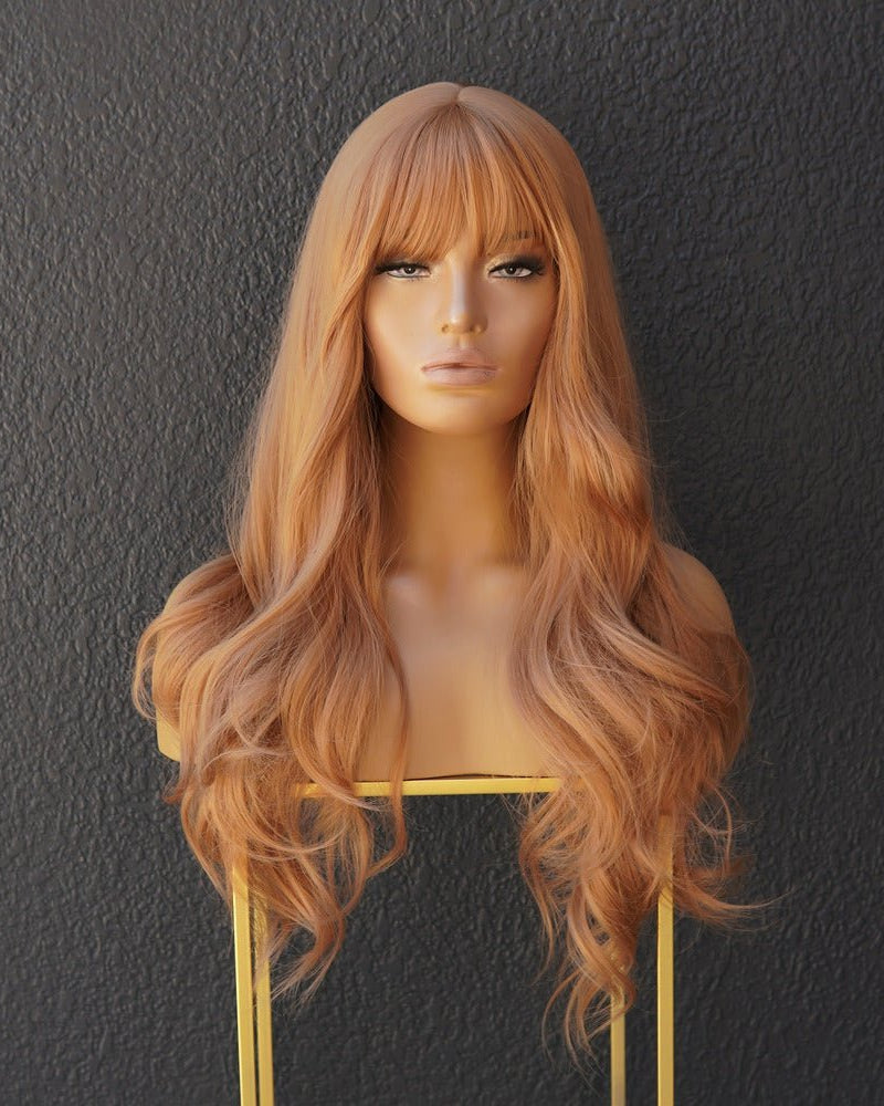 ZARA Caramel Fringe Front Wig - Milk & Honey Wigs