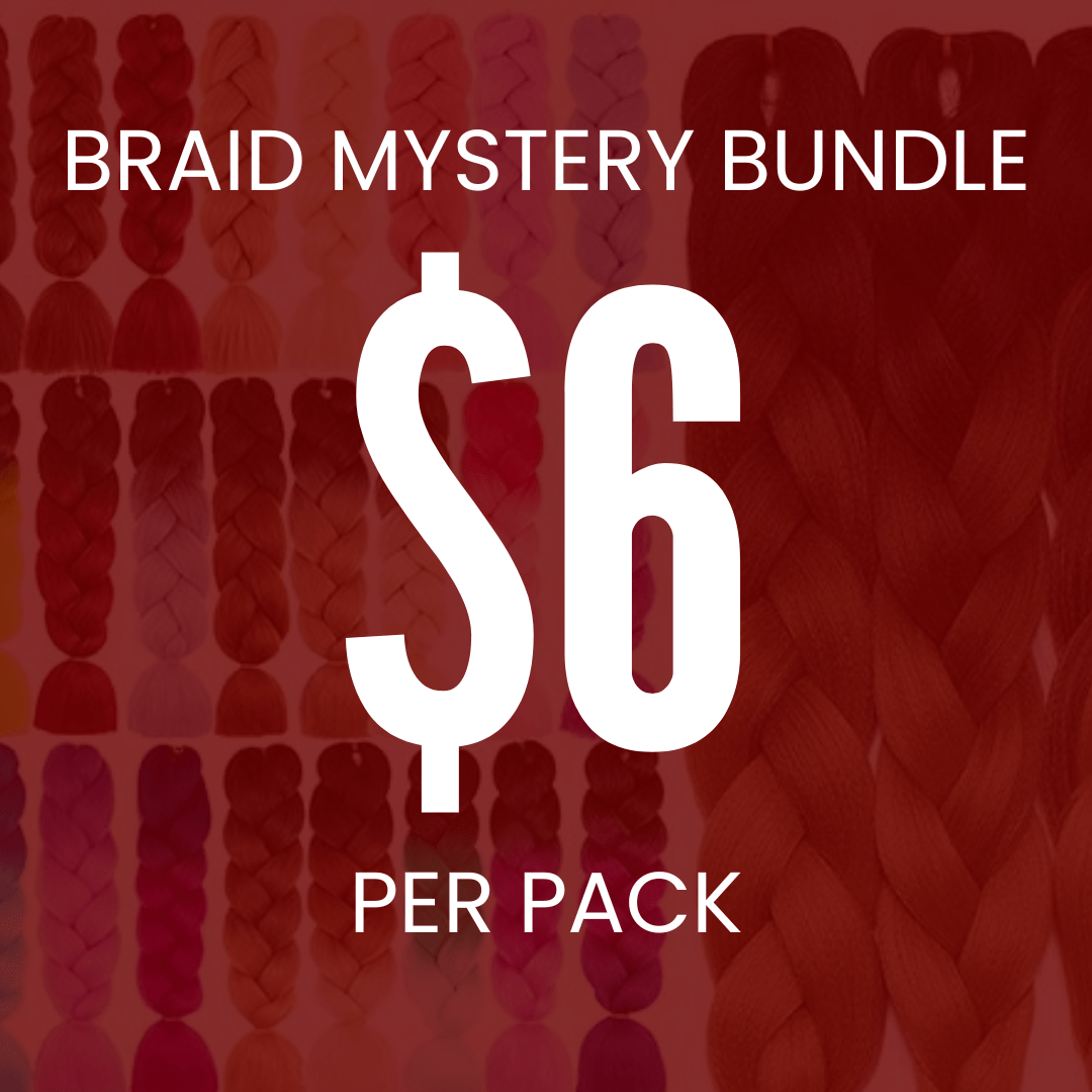 EOFY BRAID EXTENSION MYSTERY BUNDLE - Milk &amp; Honey Wigs