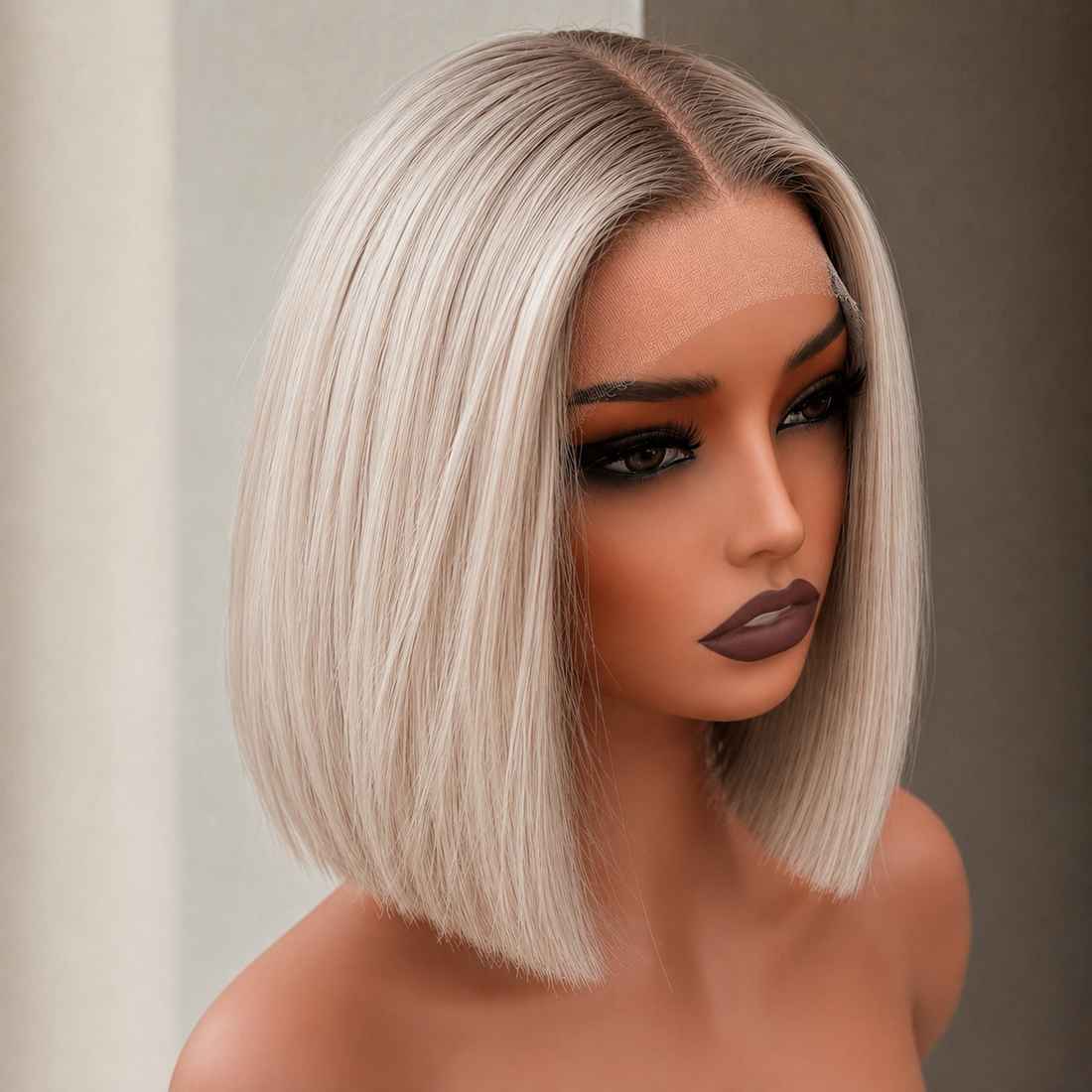 AVALON 10 INCH BOB - Blonde - Human Hair Wig