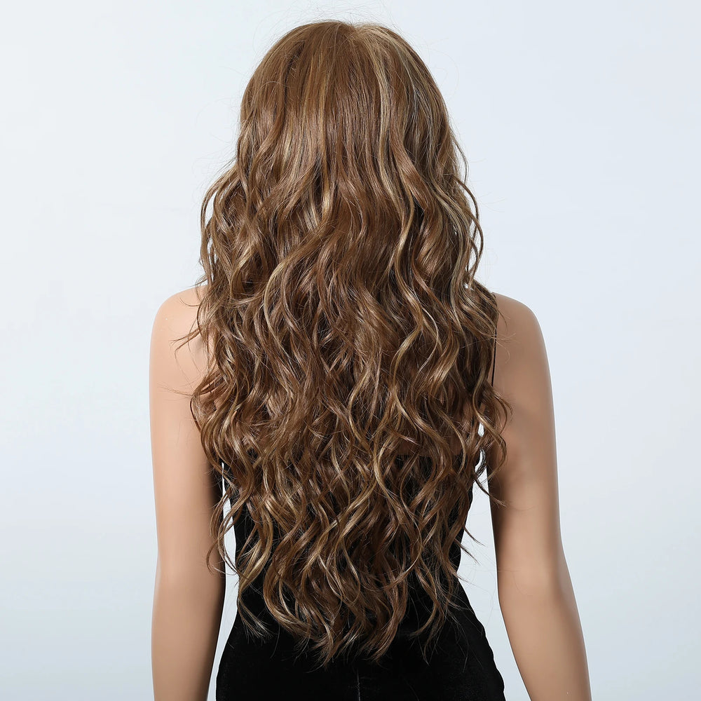 Mixed Blonde Curly 13x6 Lace Front Wig - MARKETPLACE