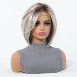 Platinum Bob 13x6 Lace Front Wig - MARKETPLACE