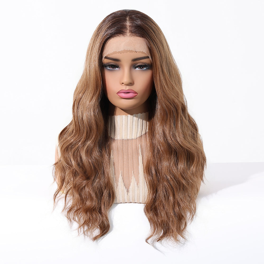 Brown Wavy 13x6 Lace Front Wig - MARKETPLACE
