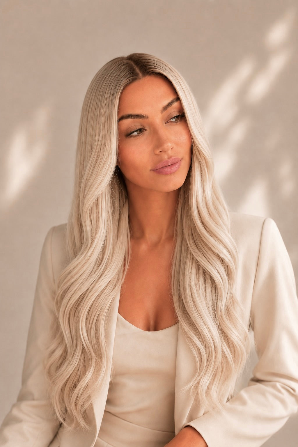 LUCIA 26 INCH - Lived In Blonde - Human Hair Wig