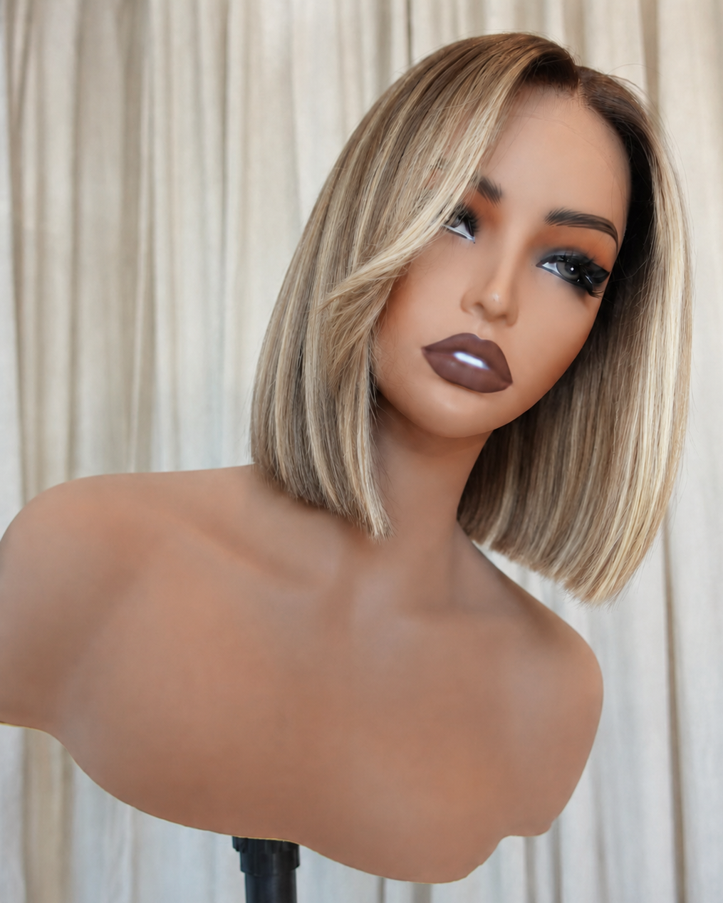 ELOURA 10 INCH BOB - Ombre Bronde - Human Hair Wig