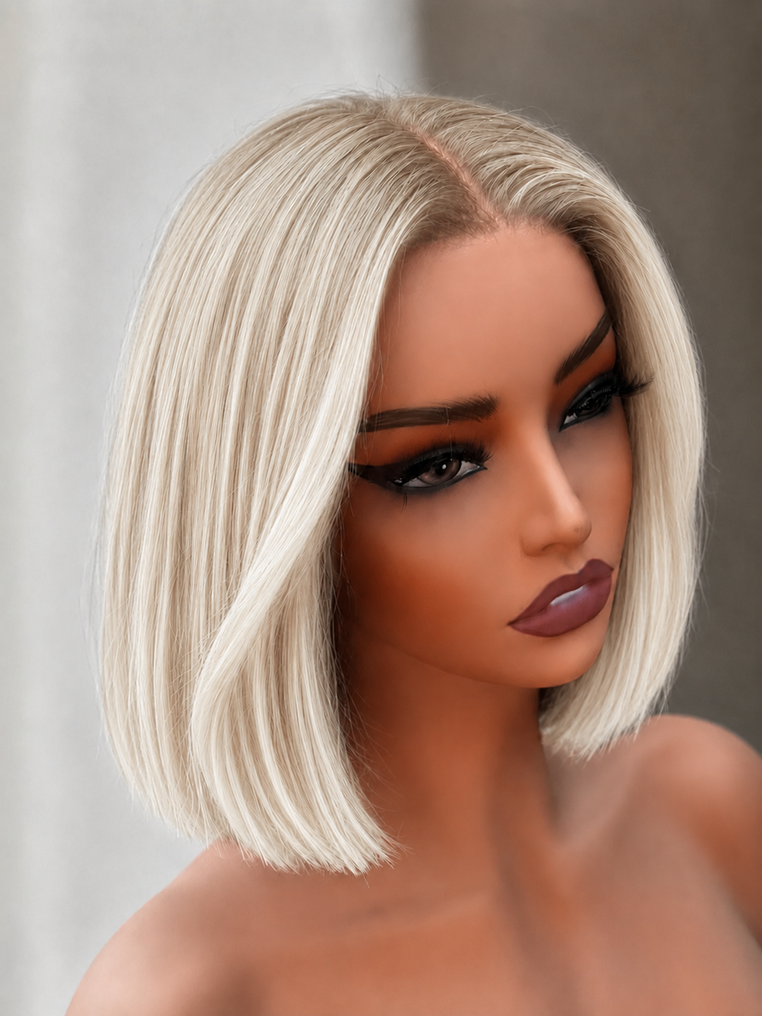AVALON 10 INCH BOB - Blonde - Human Hair Wig