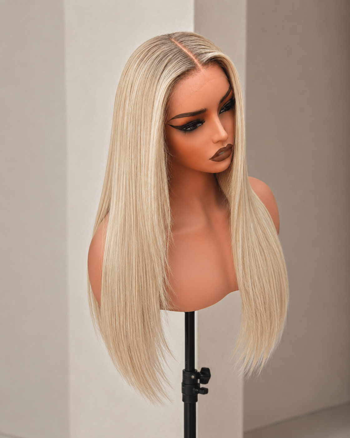 EMEI 22 INCH - Blonde - Human Hair Wig