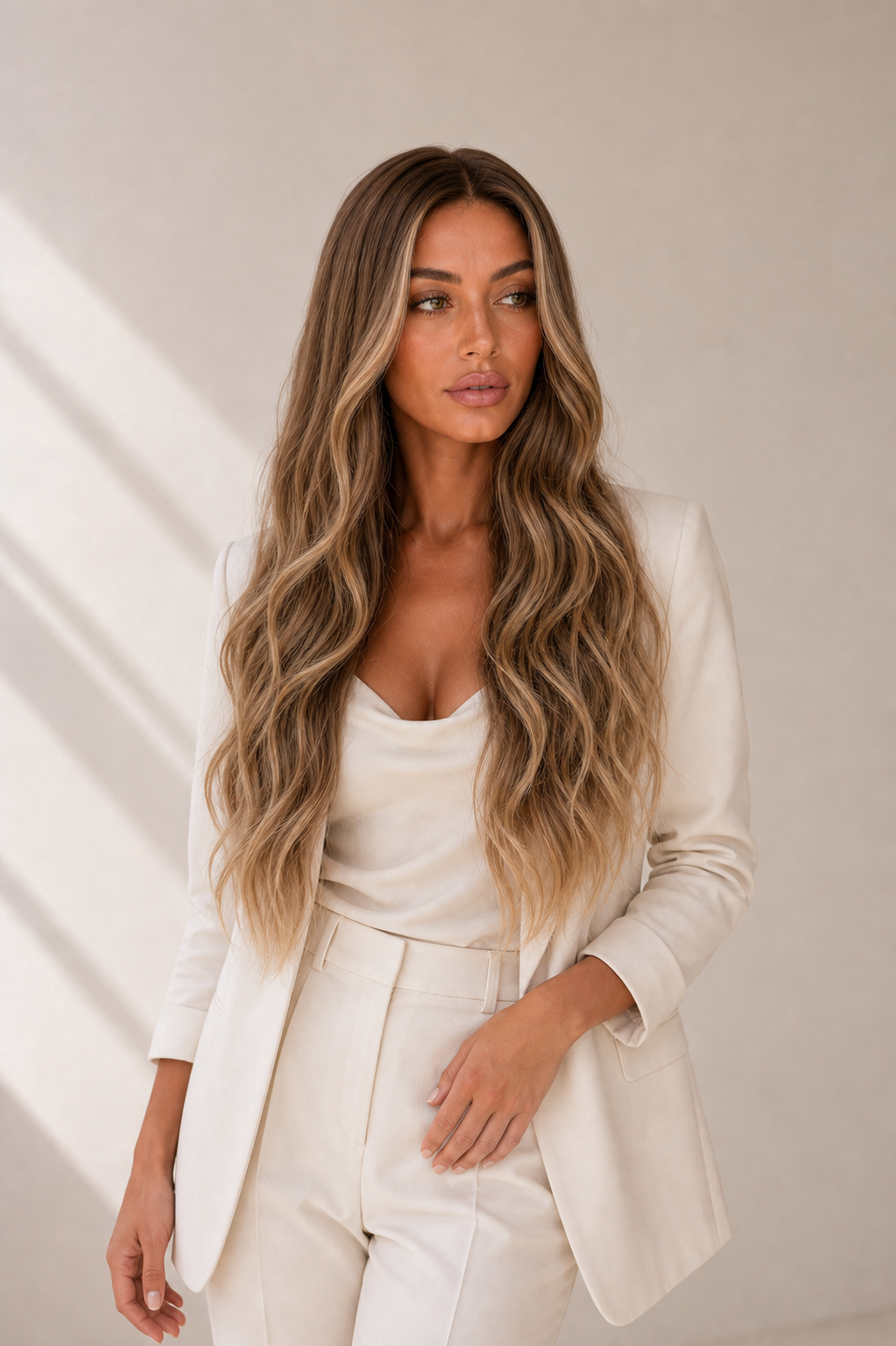 ARIA 22 INCH - Caramel Blonde - Human Hair Wig