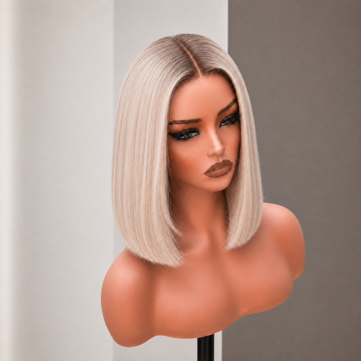 BRONTE 10 INCH BOB - Blonde - Human Hair Wig