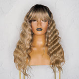 CHELSEA Ombre Ash Fringe Wig
