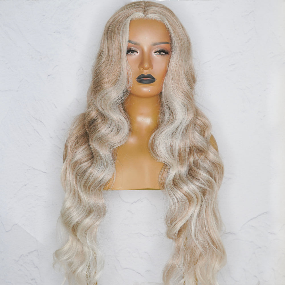 ZENDAYA Frosted Blonde Lace Front Wig