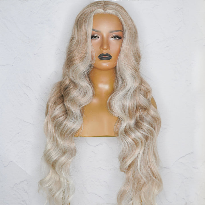 ZENDAYA Frosted Blonde Lace Front Wig