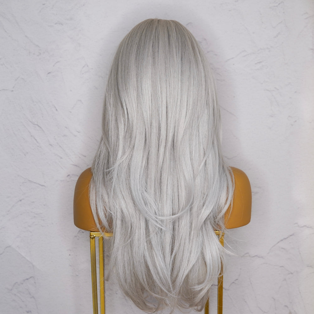 SELENE Silver Lace Front Wig