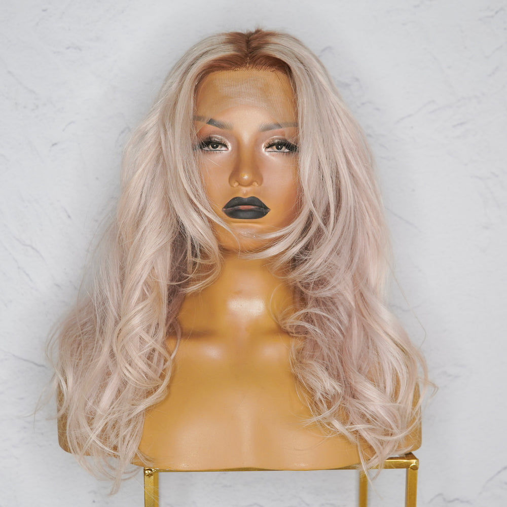 PAM Blonde Human Hair 13x4 Lace Front Wig