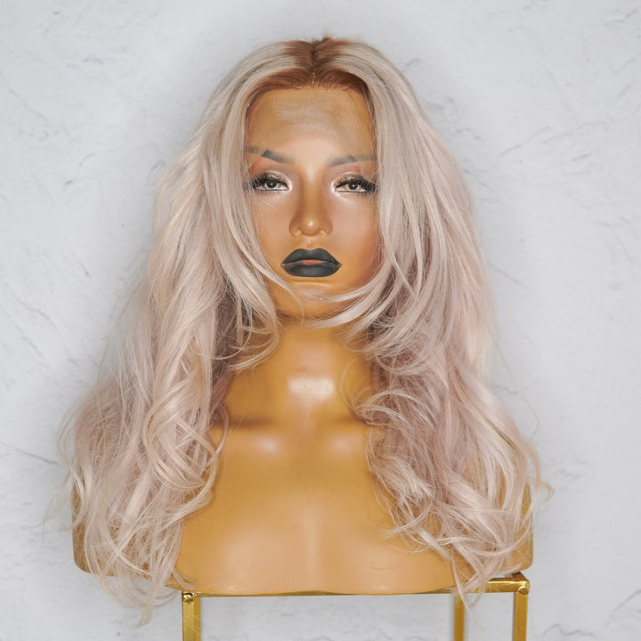 PAM Blonde Human Hair 13x4 Lace Front Wig