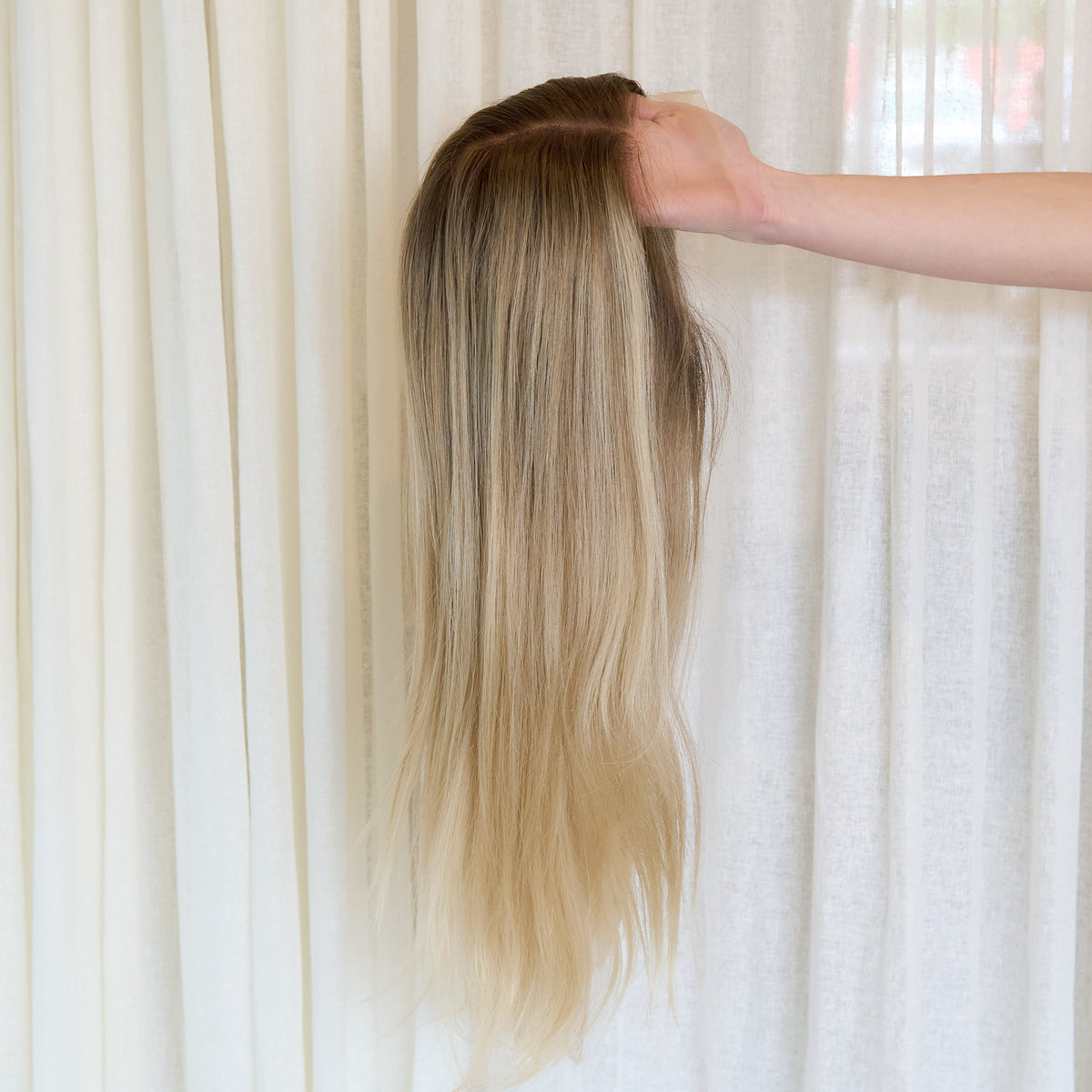 PAYTON 18 INCH READY MADE - Lived In Blonde - Human Hair Wig