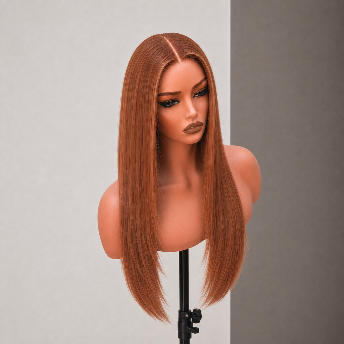 ERIKA 22 INCH - Ginger - Human Hair Wig