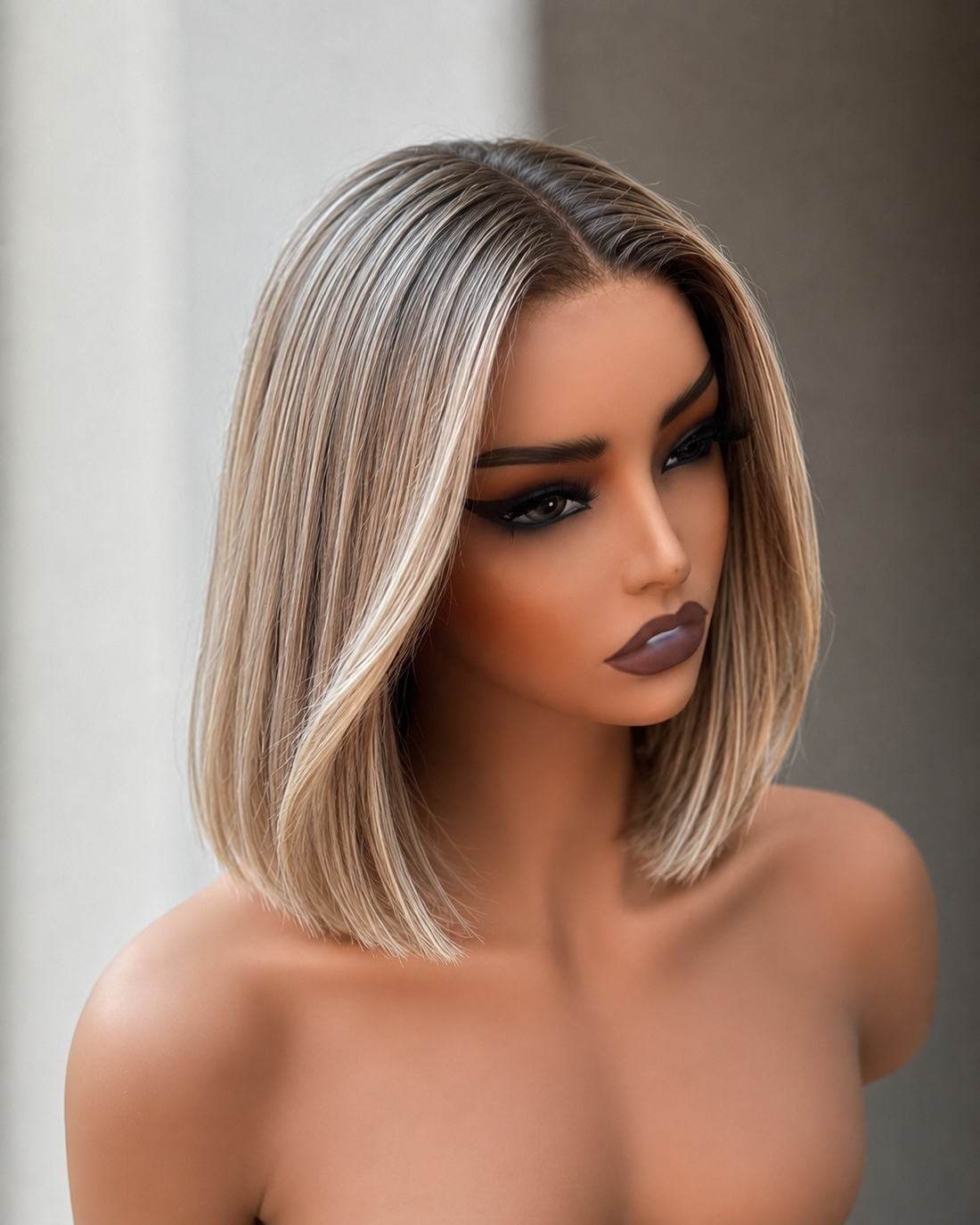 PAYTON 14 INCH  - Lived In Blonde - Human Hair Wig