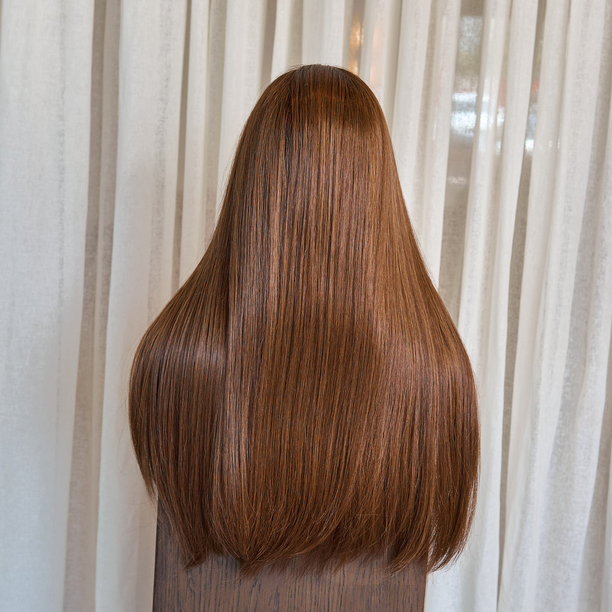Genesis Hand Tied™ 22" Wig - Warm Chestnut